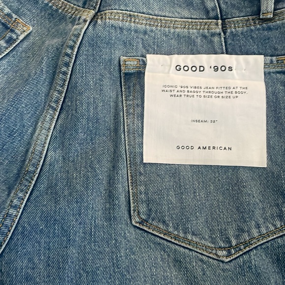 NWT Good American Good ‘90s Jeans SZ 2/26” - Picture 3 of 3